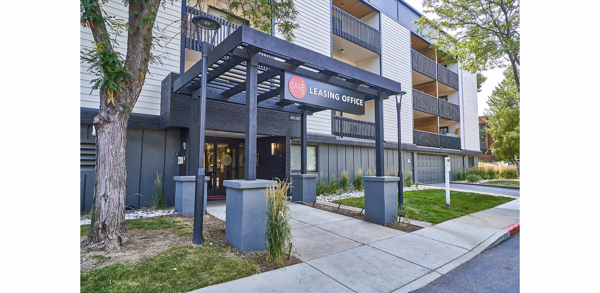 building/exterior at Sage at Panorama Apartment
