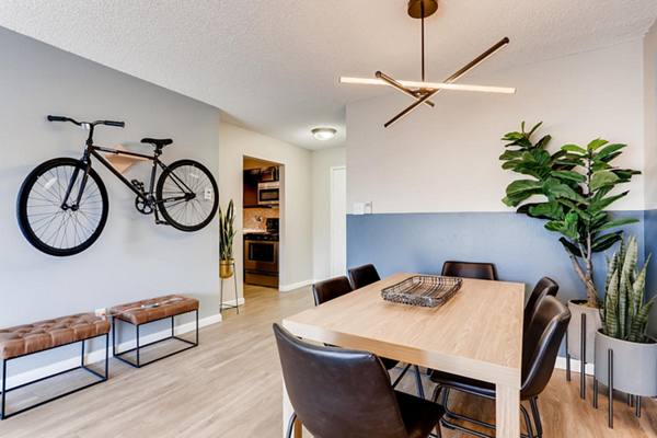 dining area at Sage at Panorama Apartments