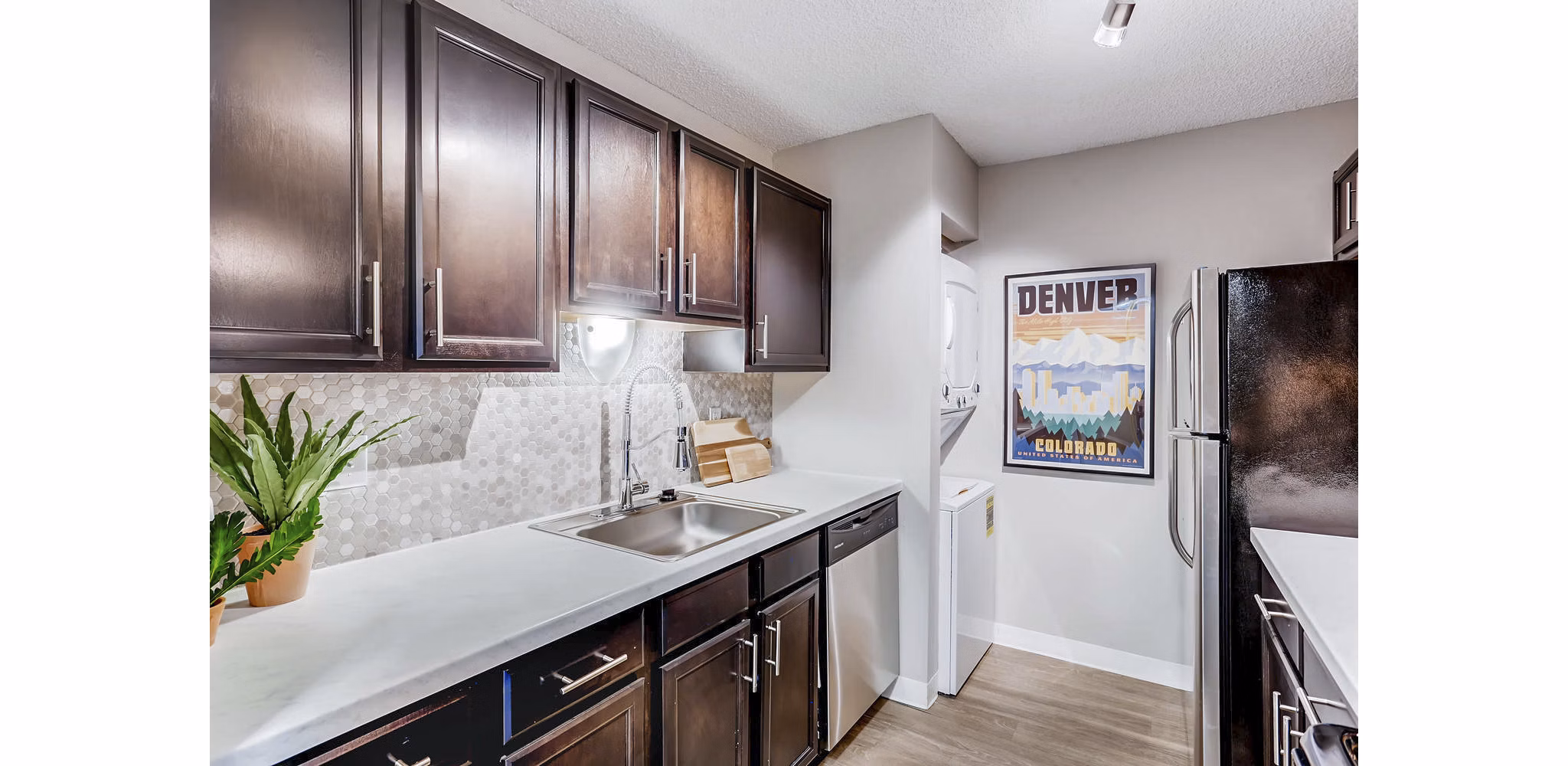 kitchen at Sage at Panorama Apartment