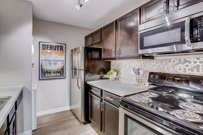 kitchen at Sage at Panorama Apartment