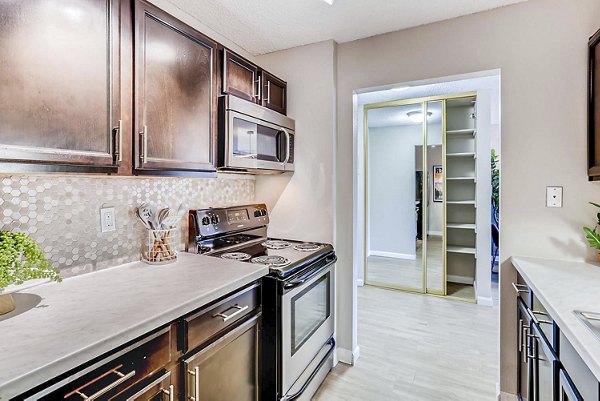 kitchen at Sage at Panorama Apartment