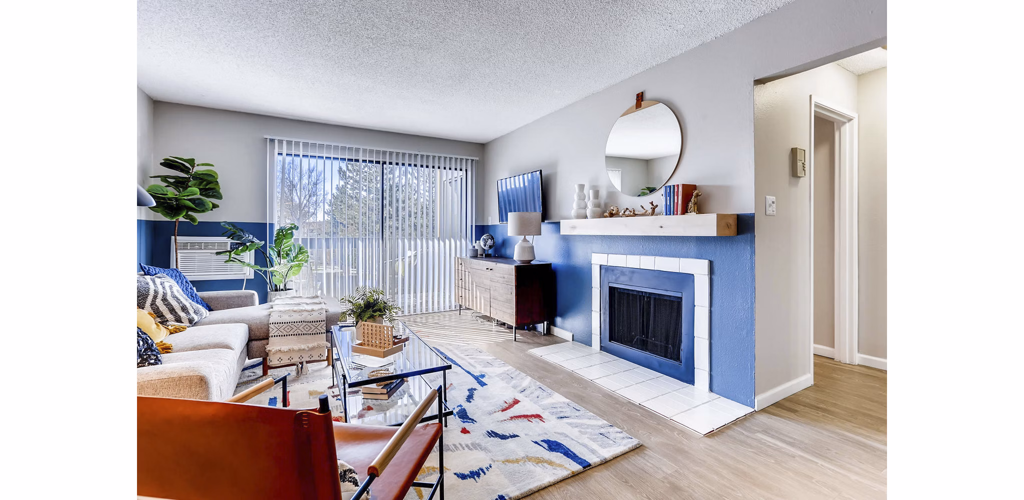 living room at Sage at Panorama Apartment