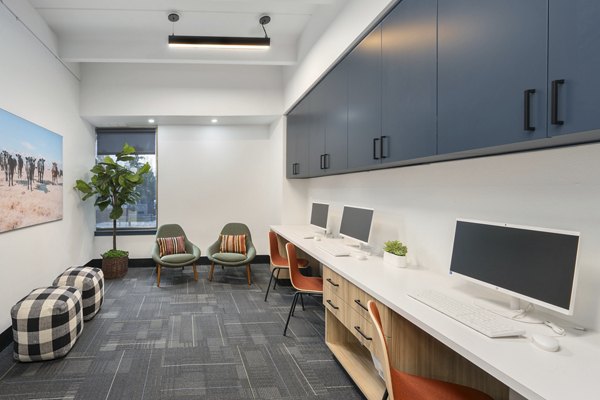 clubhouse at Elm at Panorama Apartments