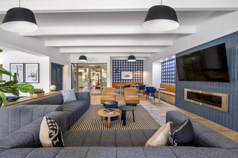 clubhouse at Elm at Panorama Apartments