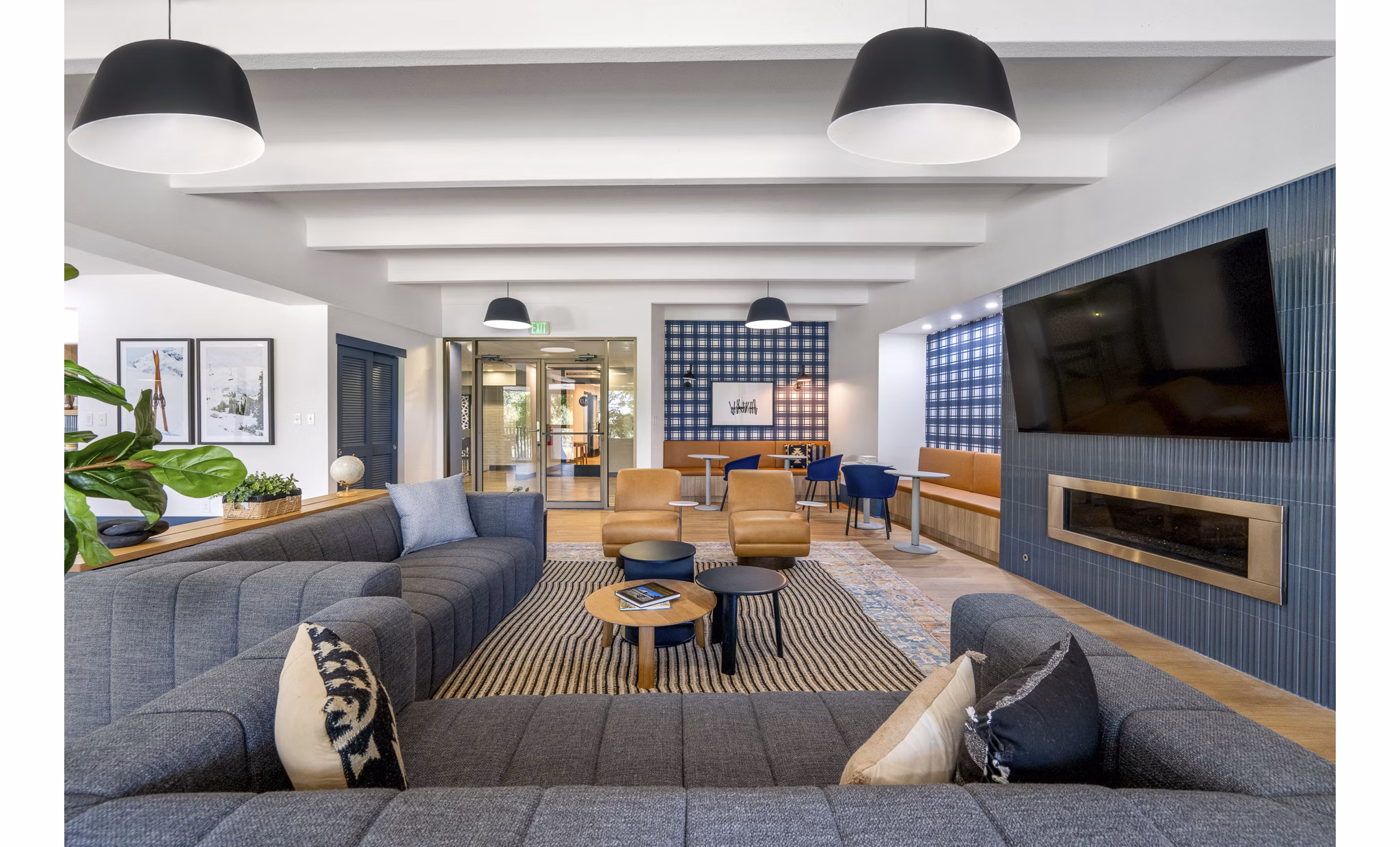 clubhouse at Elm at Panorama Apartments