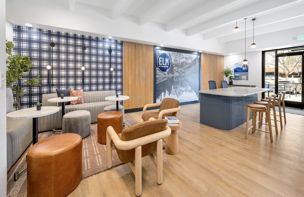 clubhouse at Elm at Panorama Apartments