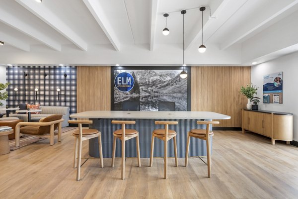clubhouse at Elm at Panorama Apartments