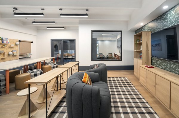 clubhouse at Elm at Panorama Apartments