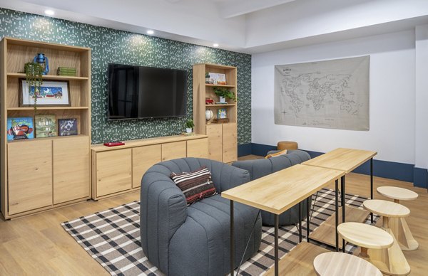 clubhouse at Elm at Panorama Apartments