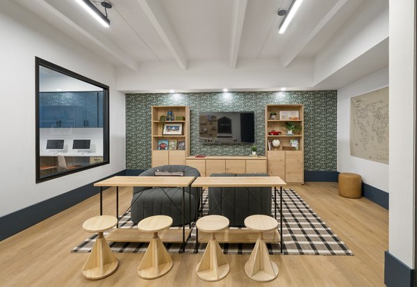 clubhouse at Elm at Panorama Apartments