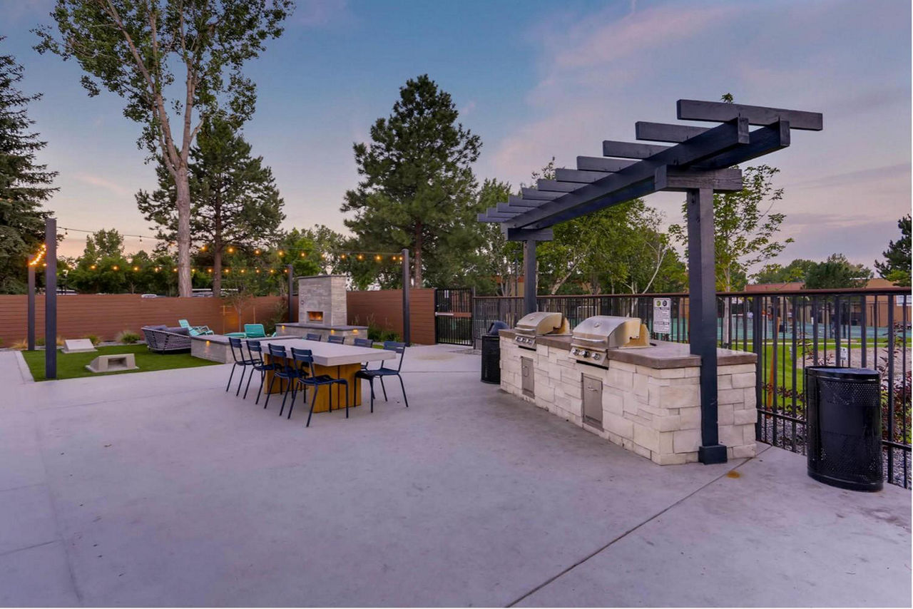 Grill area at Elm At Panorama (1 of 4)
