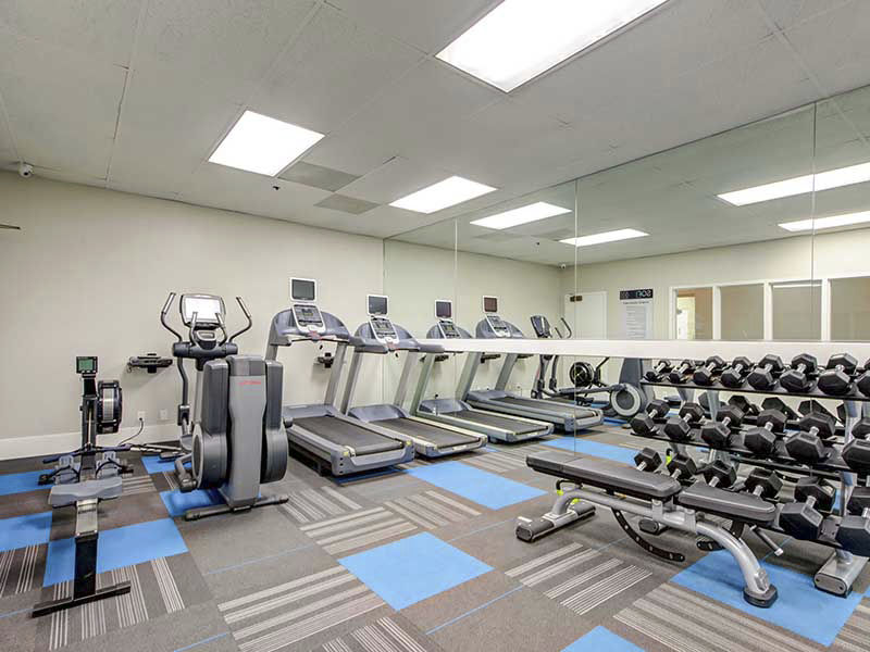Gym at Elevate Long Beach (3 of 3)