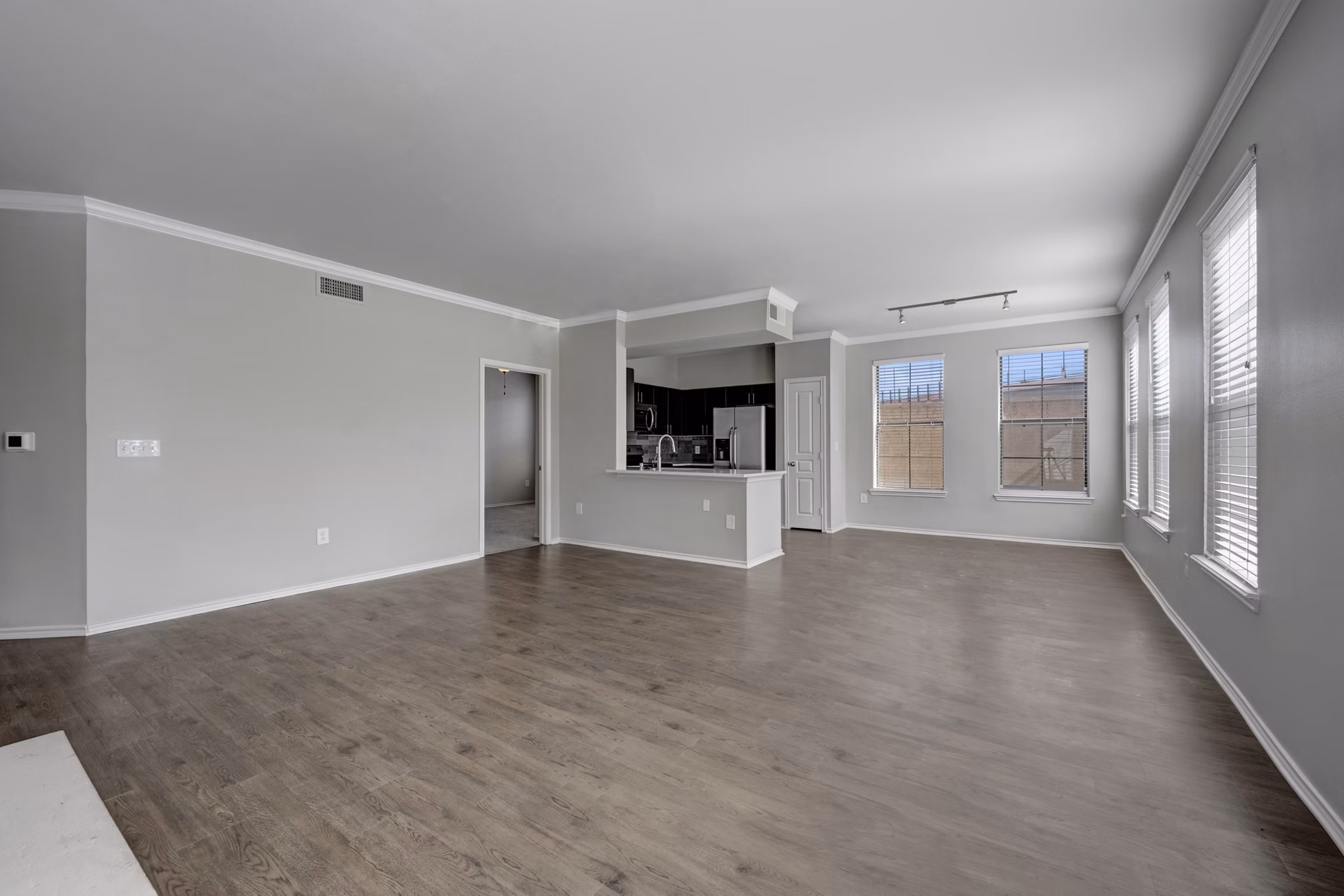 living room at The Metro Apartments 
