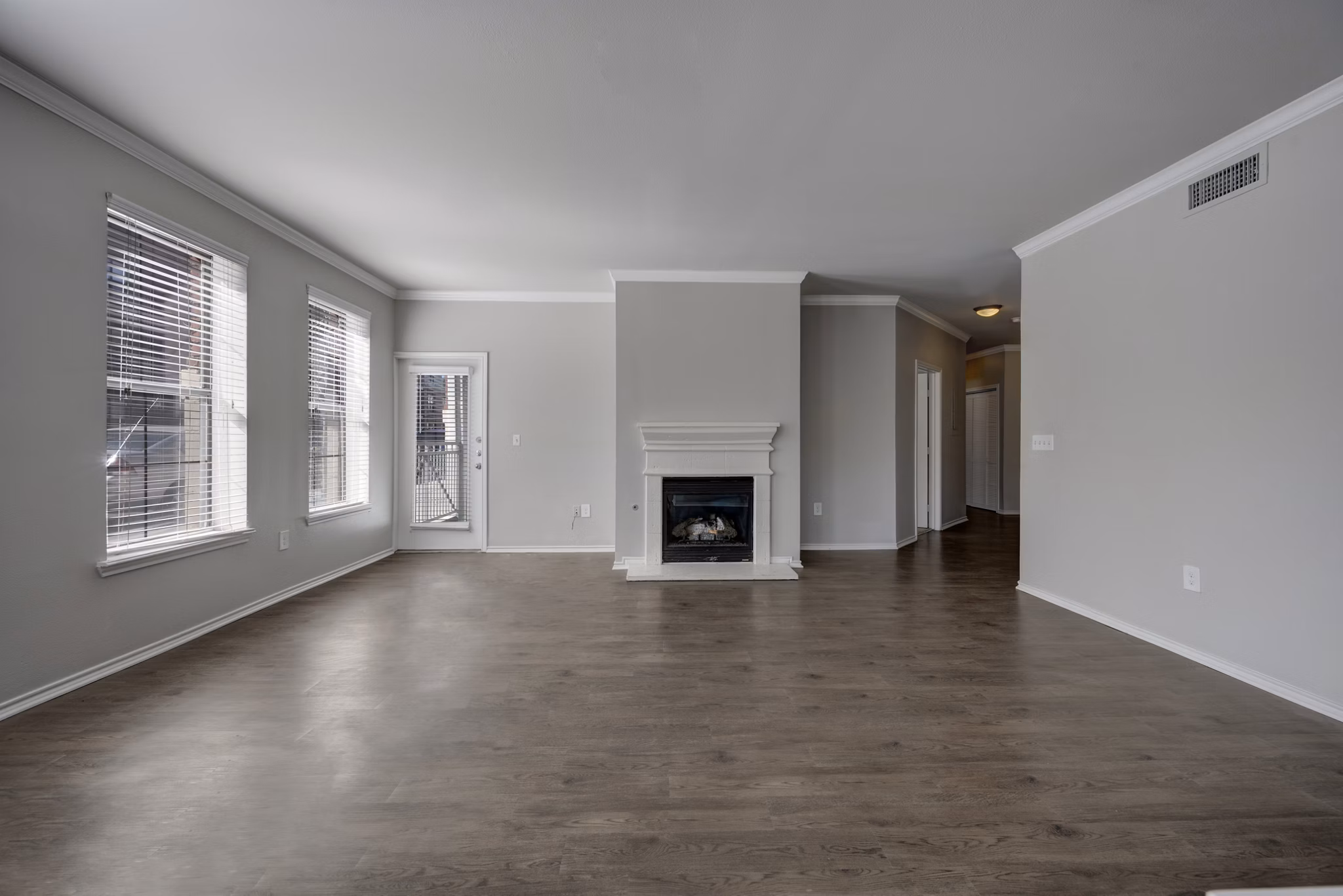 living room at The Metro Apartments 