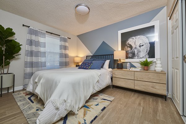 bedroom at Village Creek at Brookhill Apartments