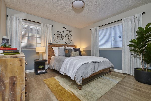 bedroom at Village Creek at Brookhill Apartments