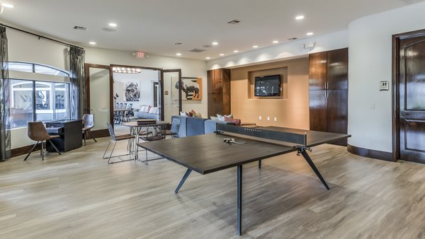 Clubhouse with modern design at Deseo at Grand Mission Apartments