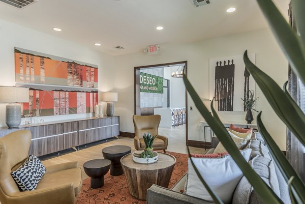 Clubhouse at Deseo at Grand Mission Apartments