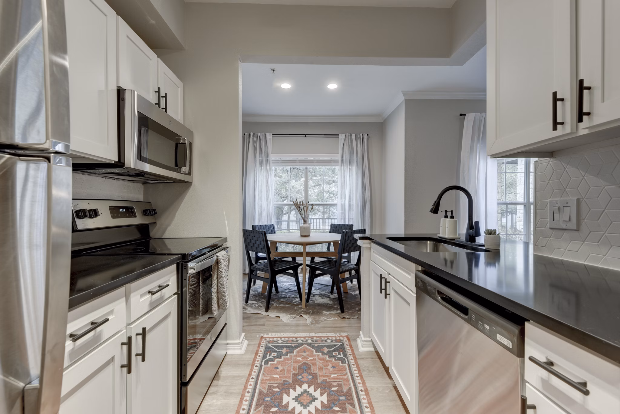 kitchen at Laurel Canyon Apartments