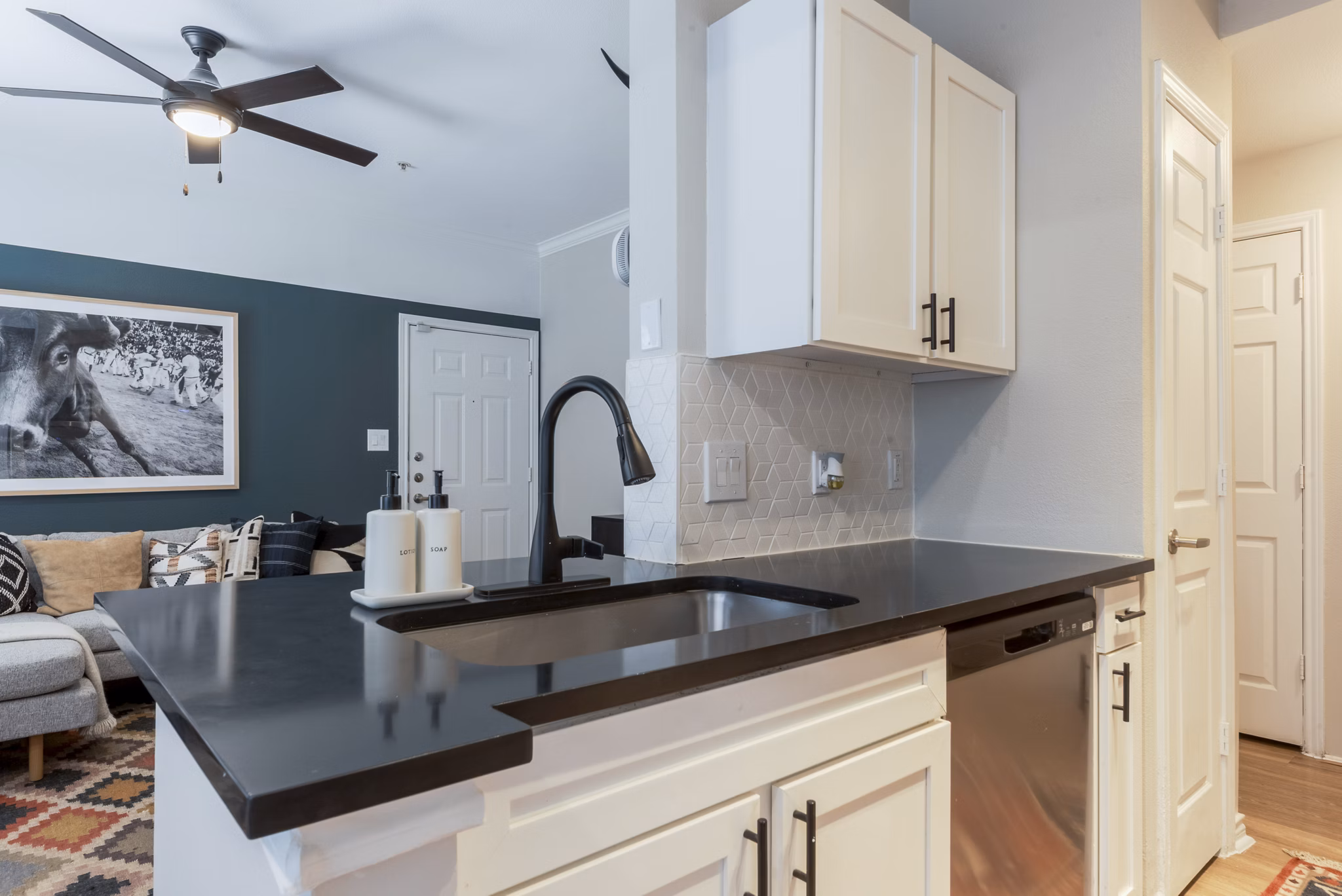 Kitchen at Laurel Canyon Apartments