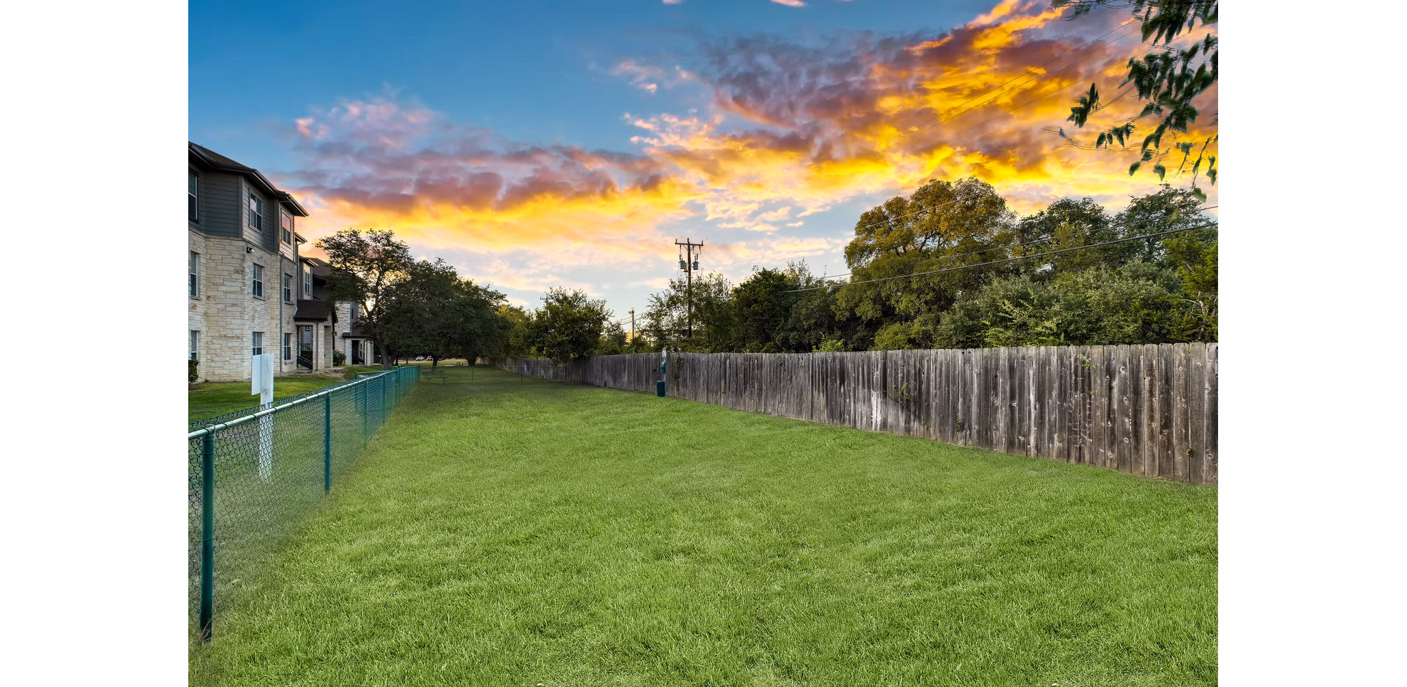 dog park at Laurel Canyon Apartments