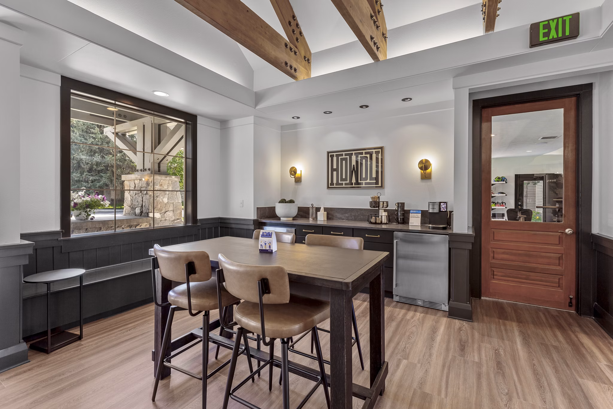 clubhouse at Big Trout Lodge Apartments