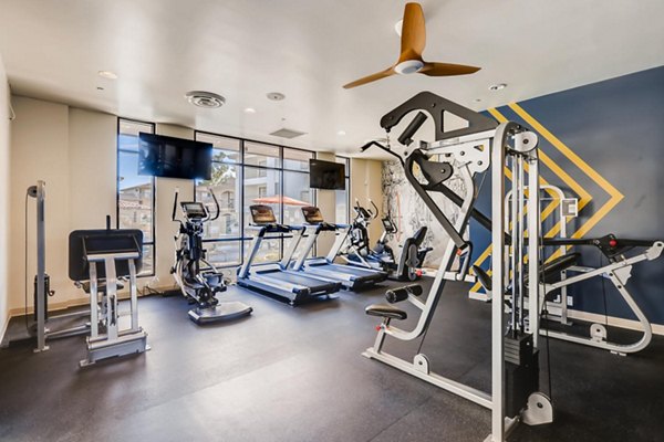 fitness center at Chazal Scottsdale Apartments