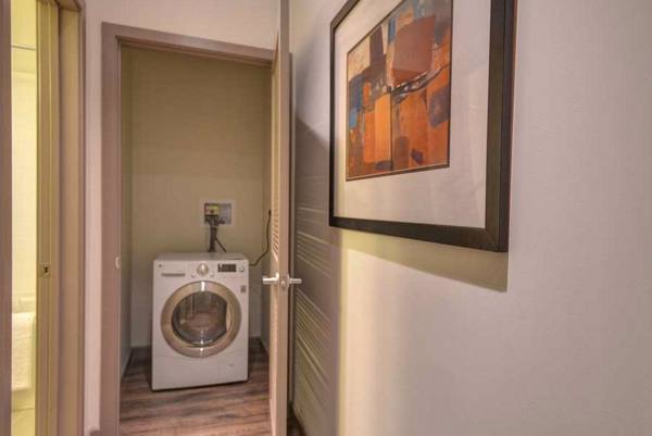 laundry room at The Wilson Building Apartments