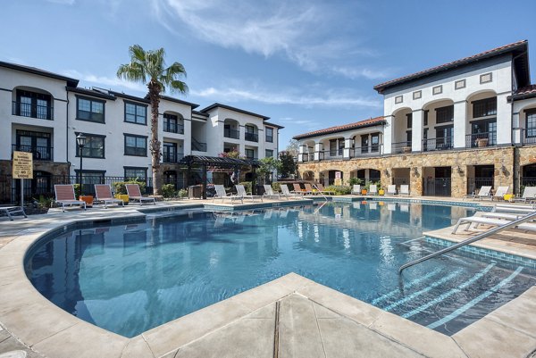 pool at San Miguel Apartments