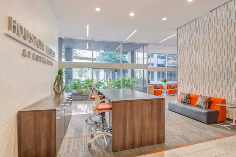 clubhouse at Houston House Apartments