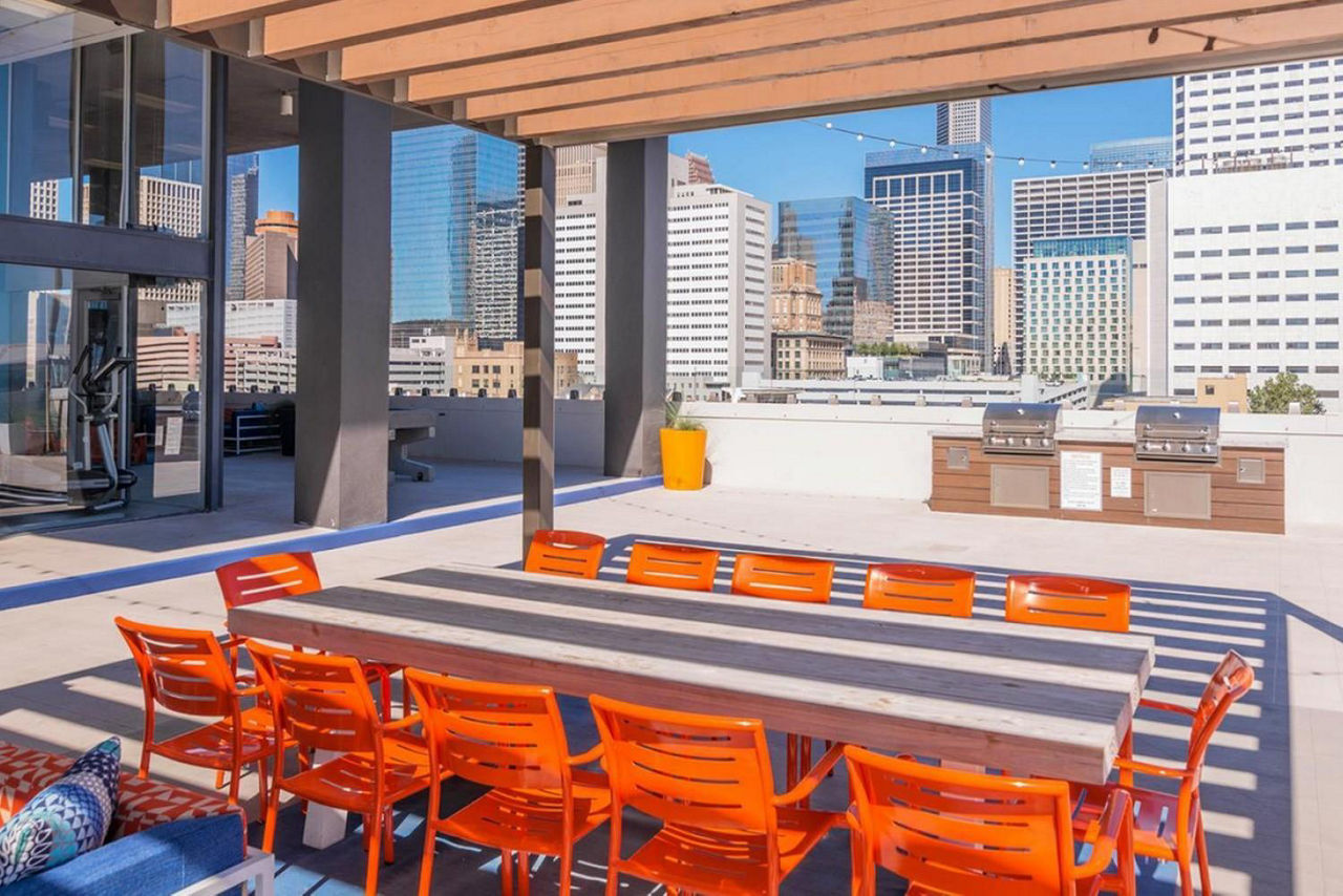 Roof deck at Houston House Apartments (4 of 7)