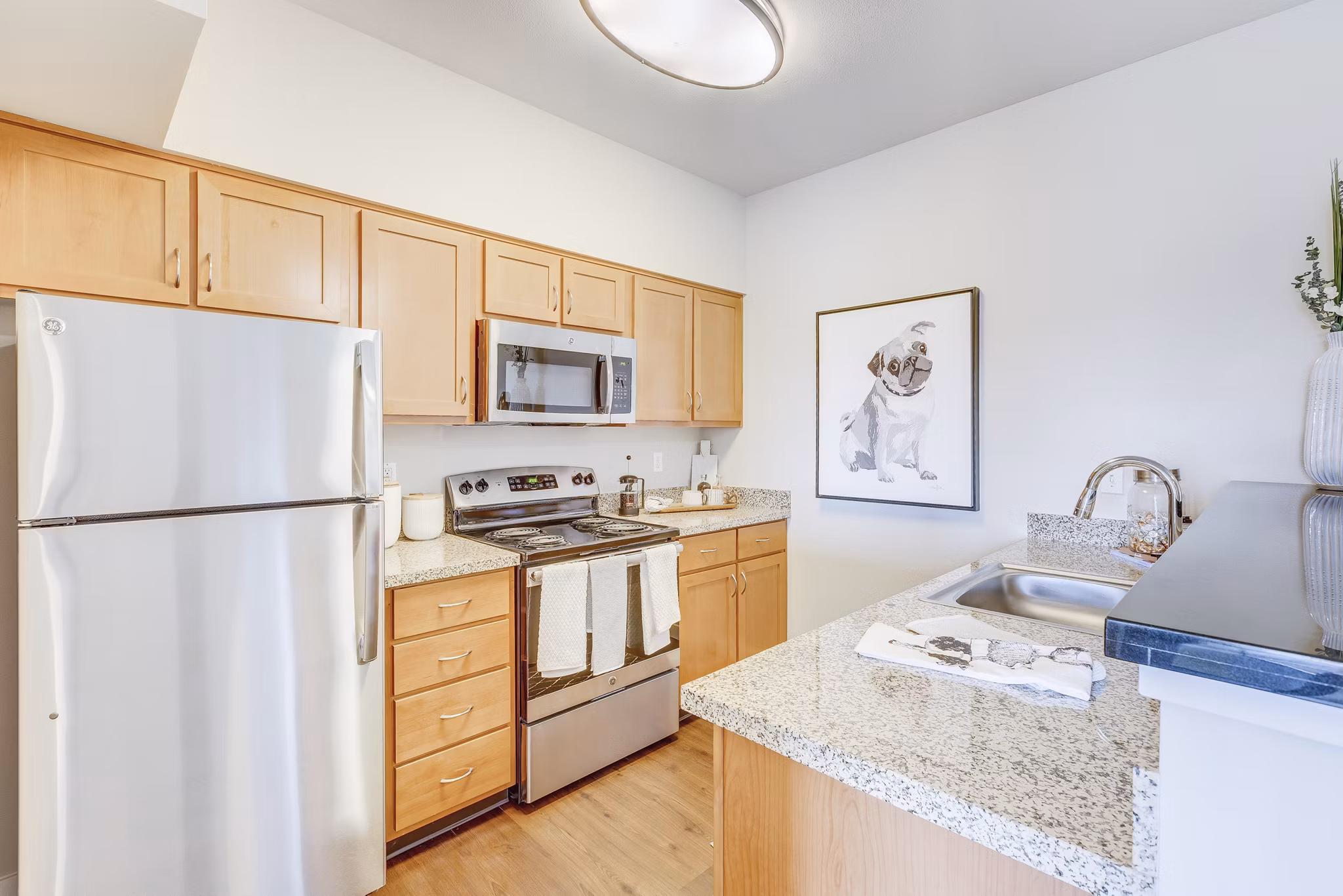 kitchen at Belara at Lakeland Apartments 