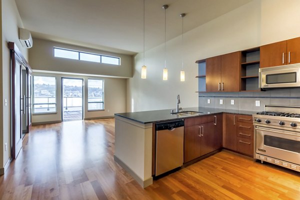 fitness center at Equinox Apartments