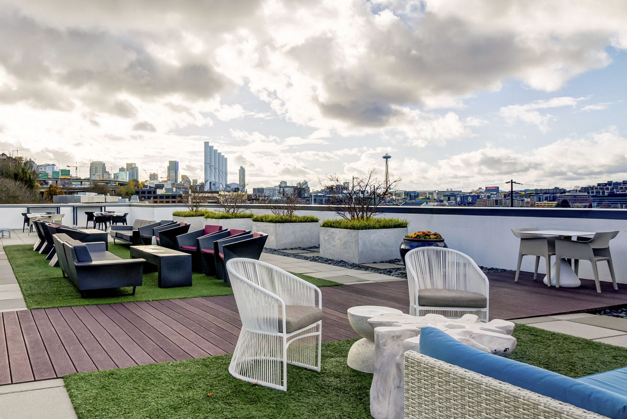 Roof deck at Equinox (2 of 3)