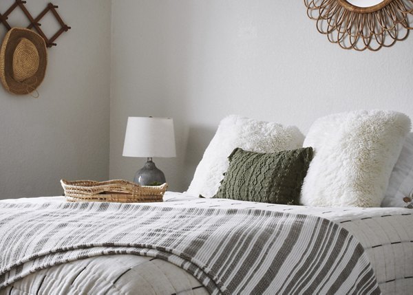 bedroom at The Woodlands Apartments