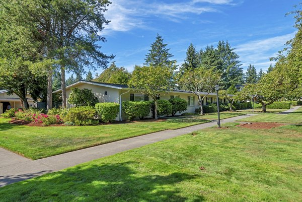 exterior at Landmark Apartments 