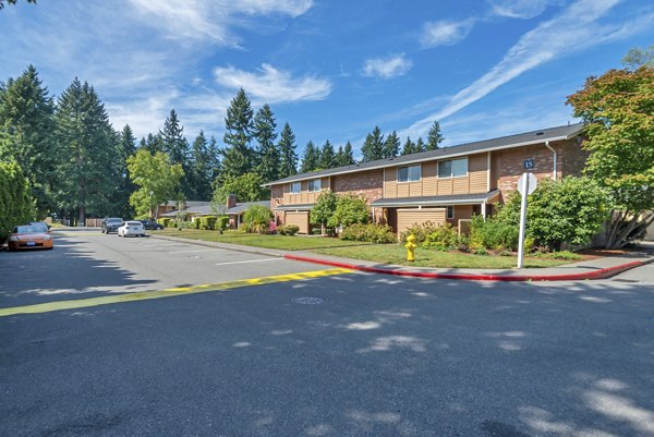 exterior at Landmark Apartments 