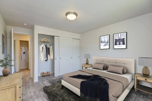 bedroom at Linden Highlands Apartments