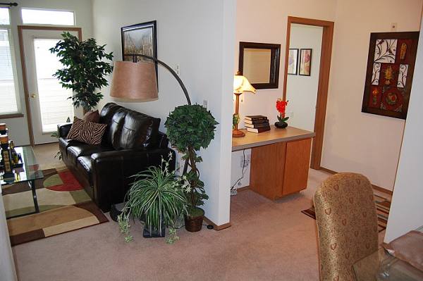 living room at Hilby Station Apartments