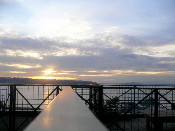 view at Post Alley Court Apartments