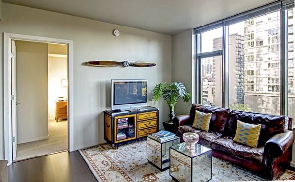 living room at Via6 Apartments