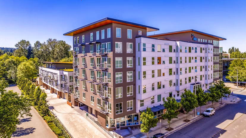 Allez Apartments: Contemporary building in vibrant neighborhood