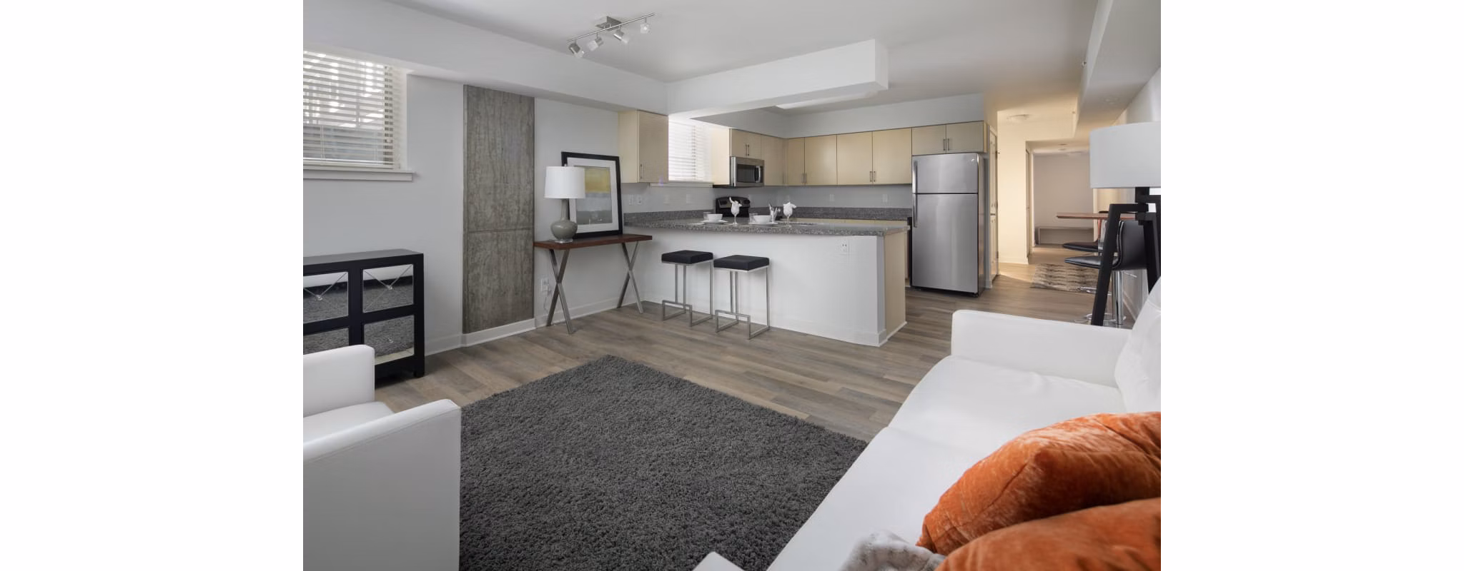 living room at Park Metro Apartments