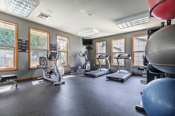 fitness center at Springbrook Apartments