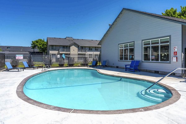 Resort-style pool at Avana One Zero Nine Apartments, offering relaxation and leisure for residents