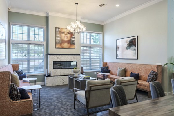 living room at Seven West at the Trails Apartments