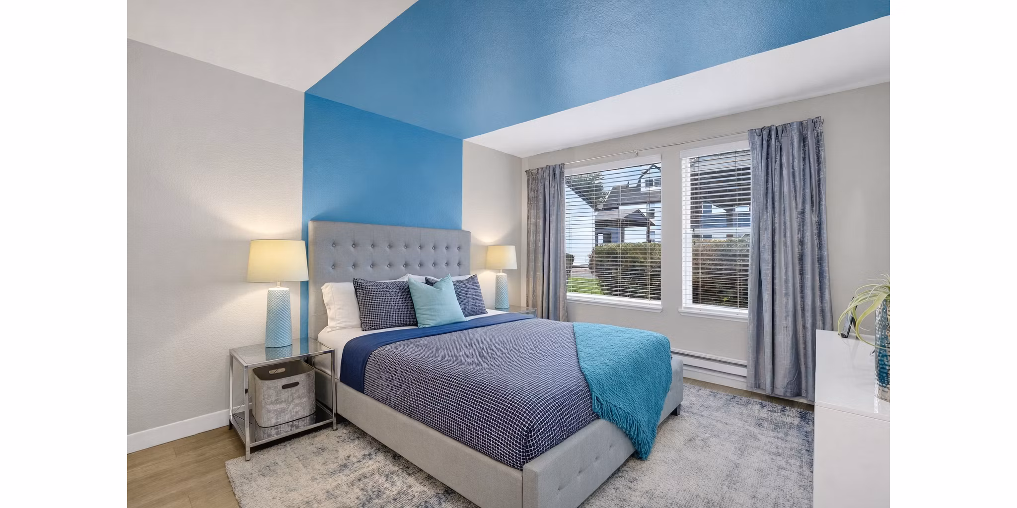 bedroom at Rivercrest Meadows Apartments