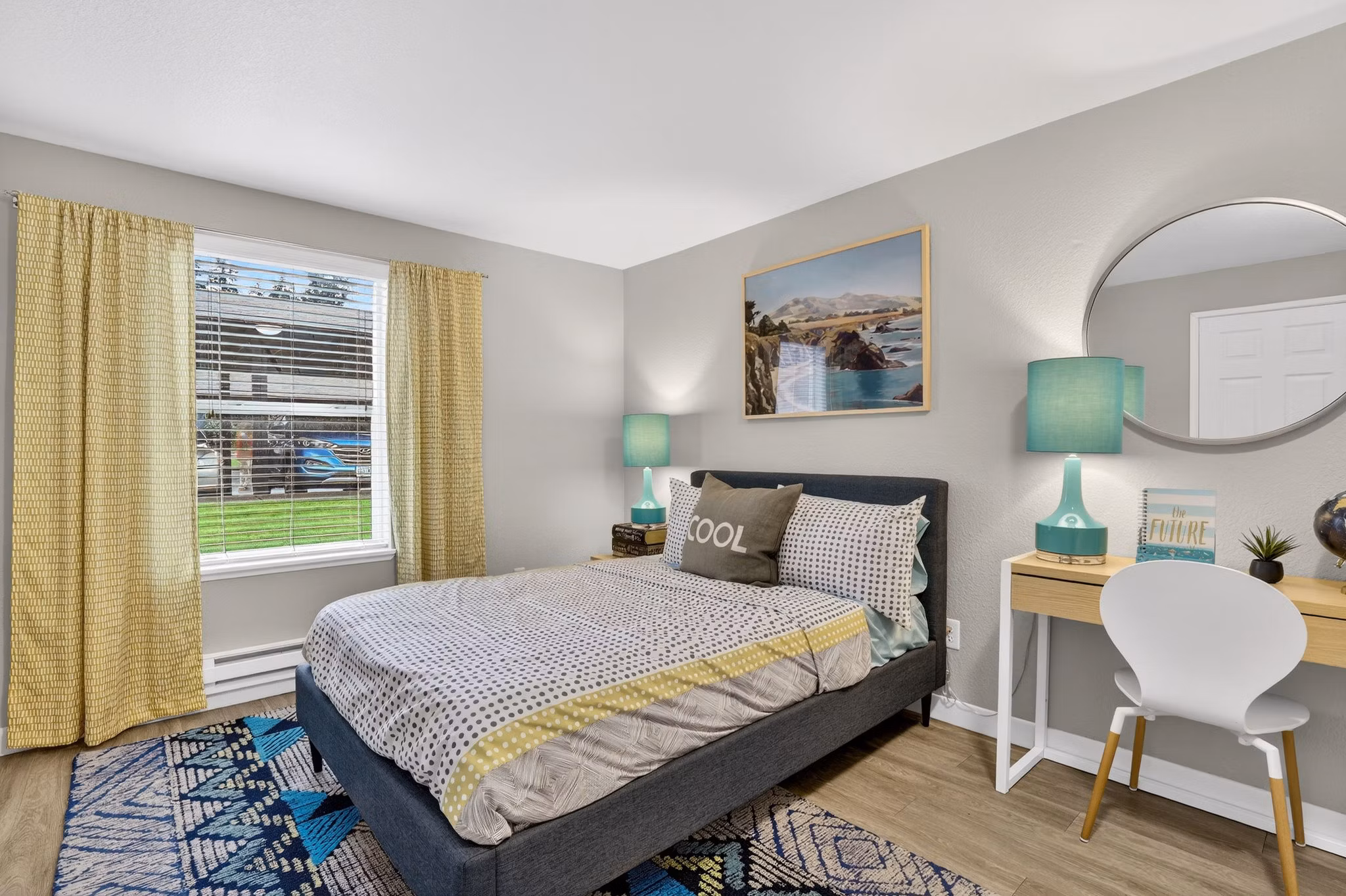 bedroom at Rivercrest Meadows Apartments