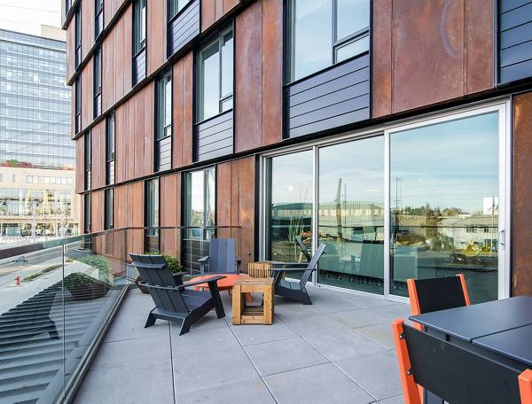 exterior at The Emery Apartments