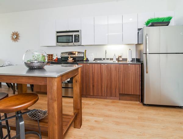 kitchen at The Emery Apartments